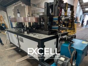 Excell Metal Spinning has taken delivery of a new CNC flanging machine at its Portsmouth factory